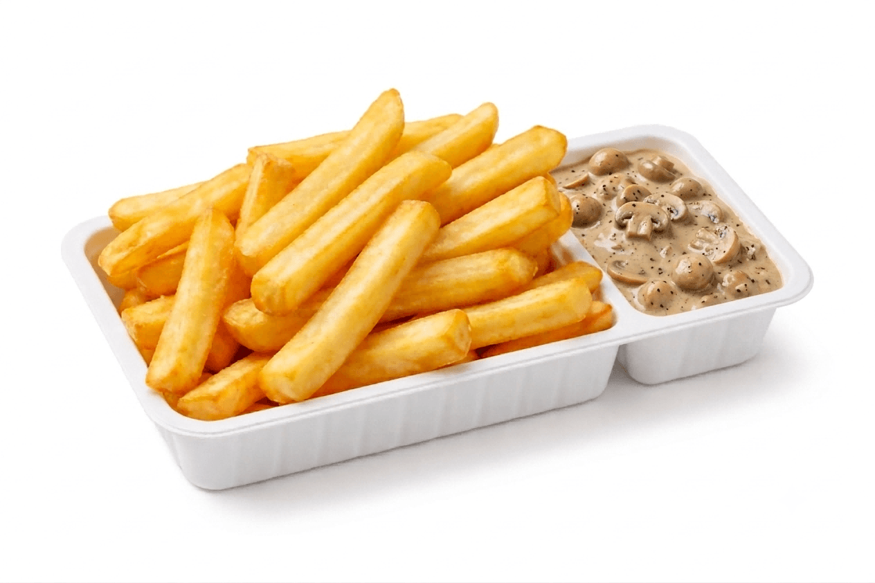 Frites champignons